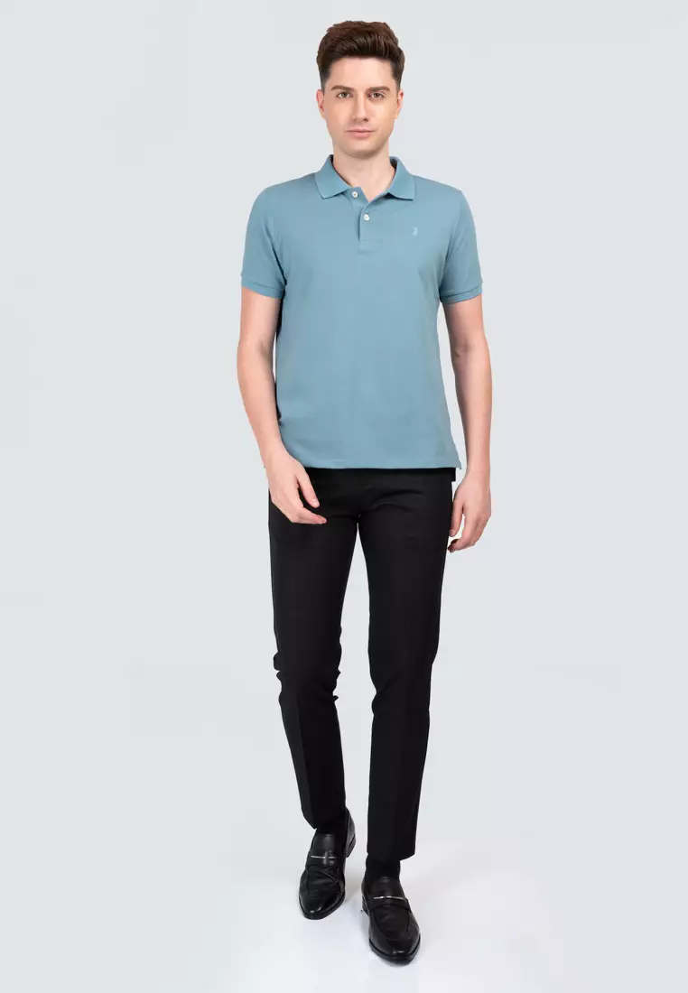 Buy POLO HAUS Polo Haus - Men's Regular Fit Basic Polo Tee