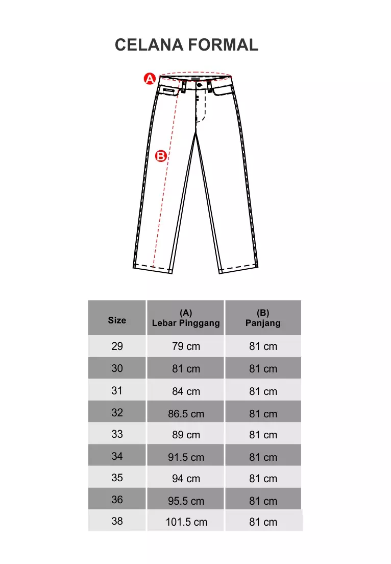 Johnwin - Celana Formal - Coklat - Slim Fit - F.964.010.102.C