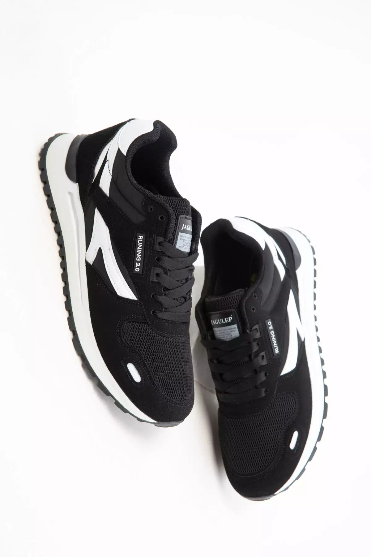 Black-White Men's Sneaker 20760