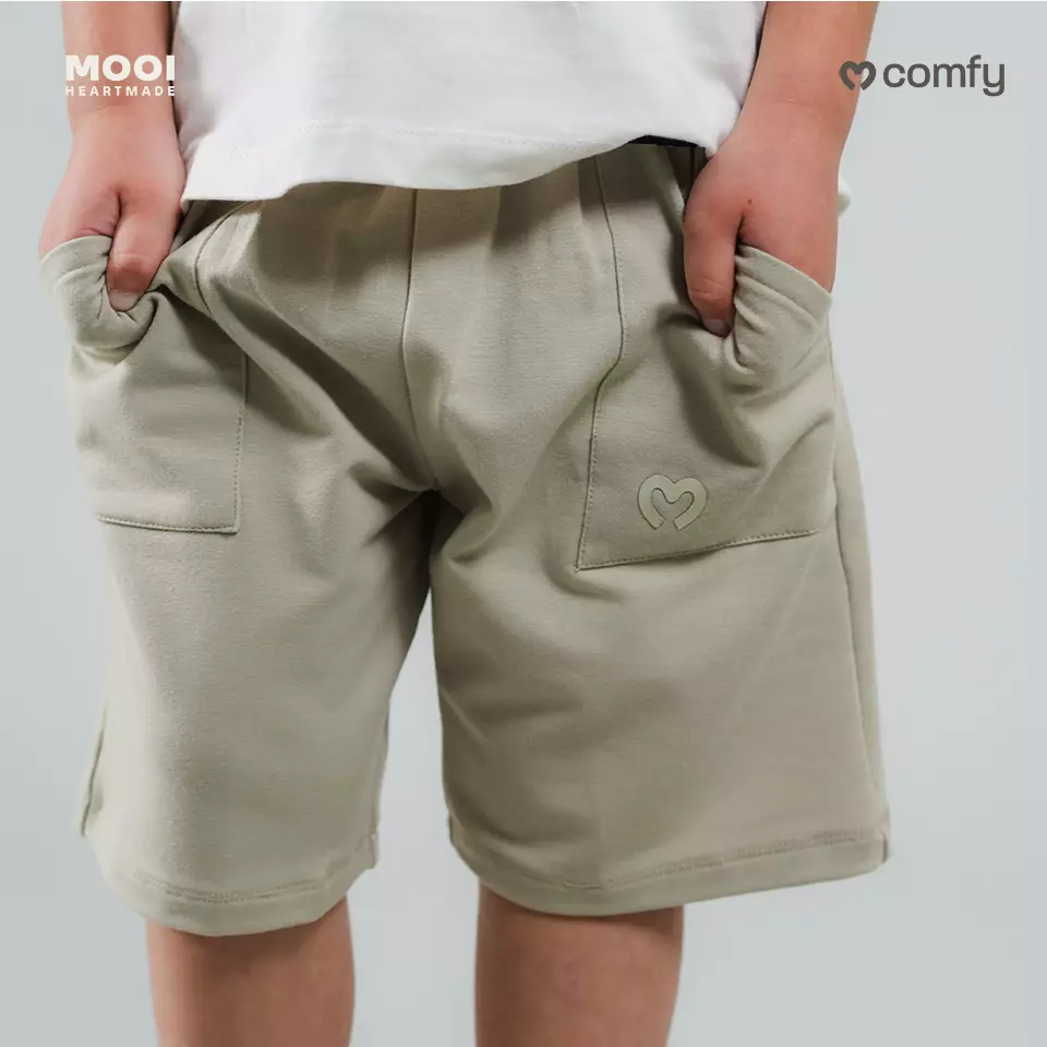 Mooi Celana Pendek Anak Comfy Short Pants Kids - Sky Blue