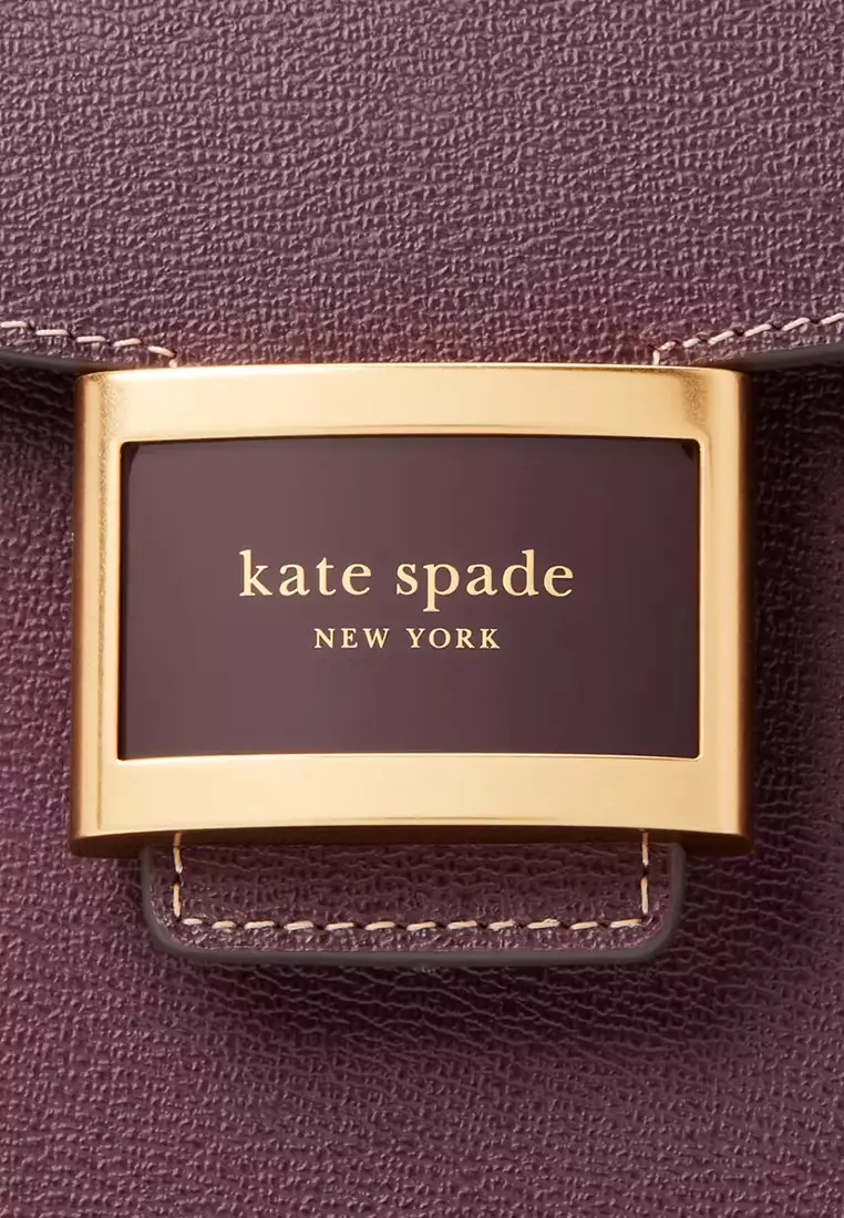 Katy Medium Top-handle Bag in Deep Cherry K8863