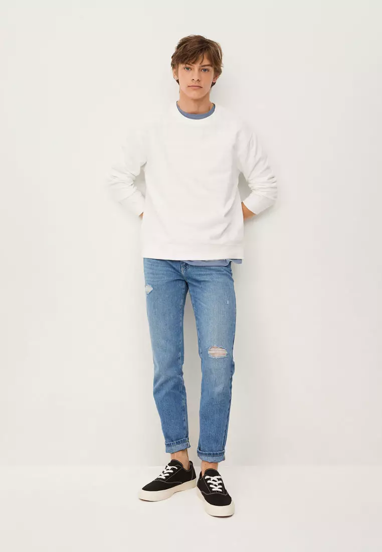 Basic Cotton Sweater