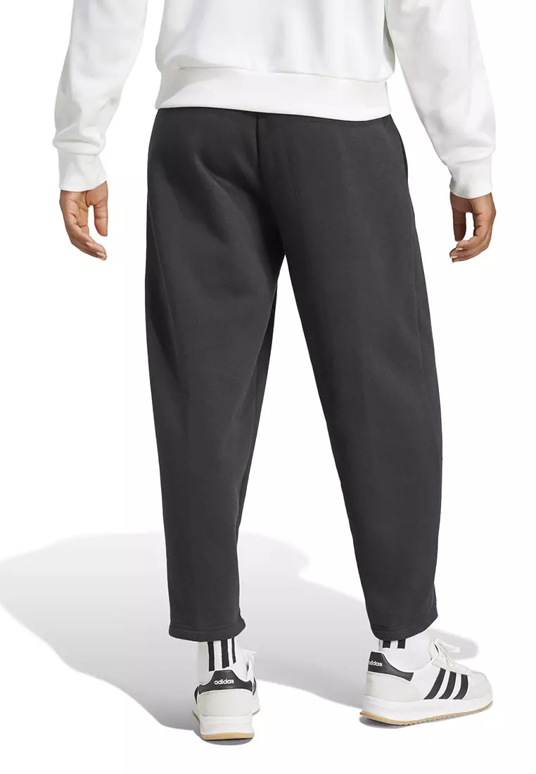 Essentials Contemporary Logo Fleece Barrel Pants