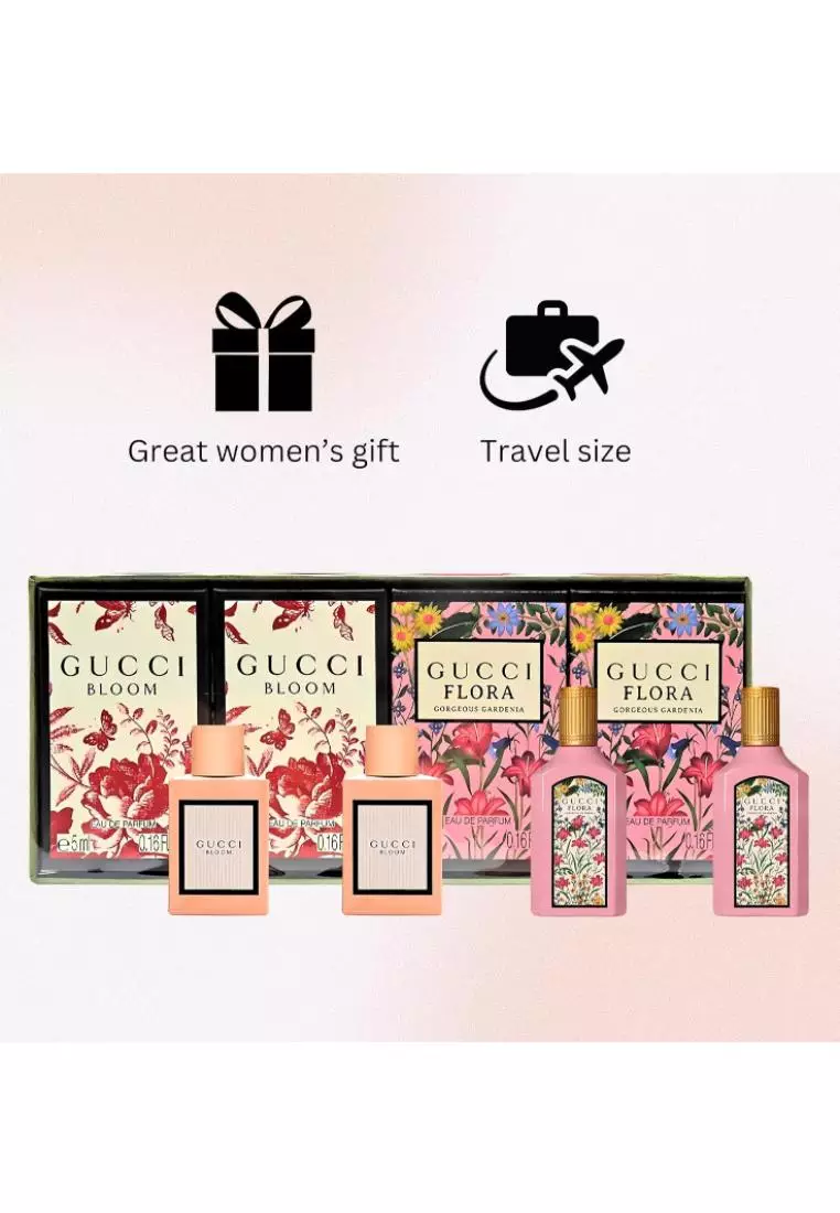 Gucci - 4 Piece Mini Perfumes for Women Fragrance Gift Set