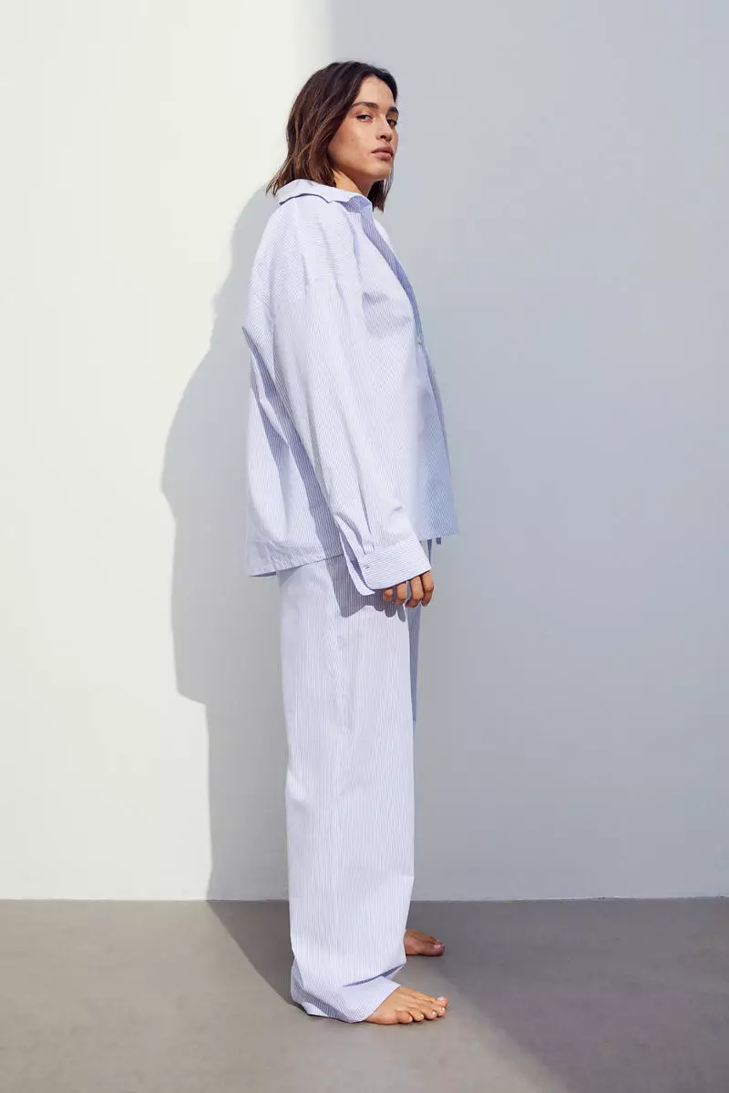 Buy H&M Pyjama shirt and bottoms Online ZALORA Malaysia