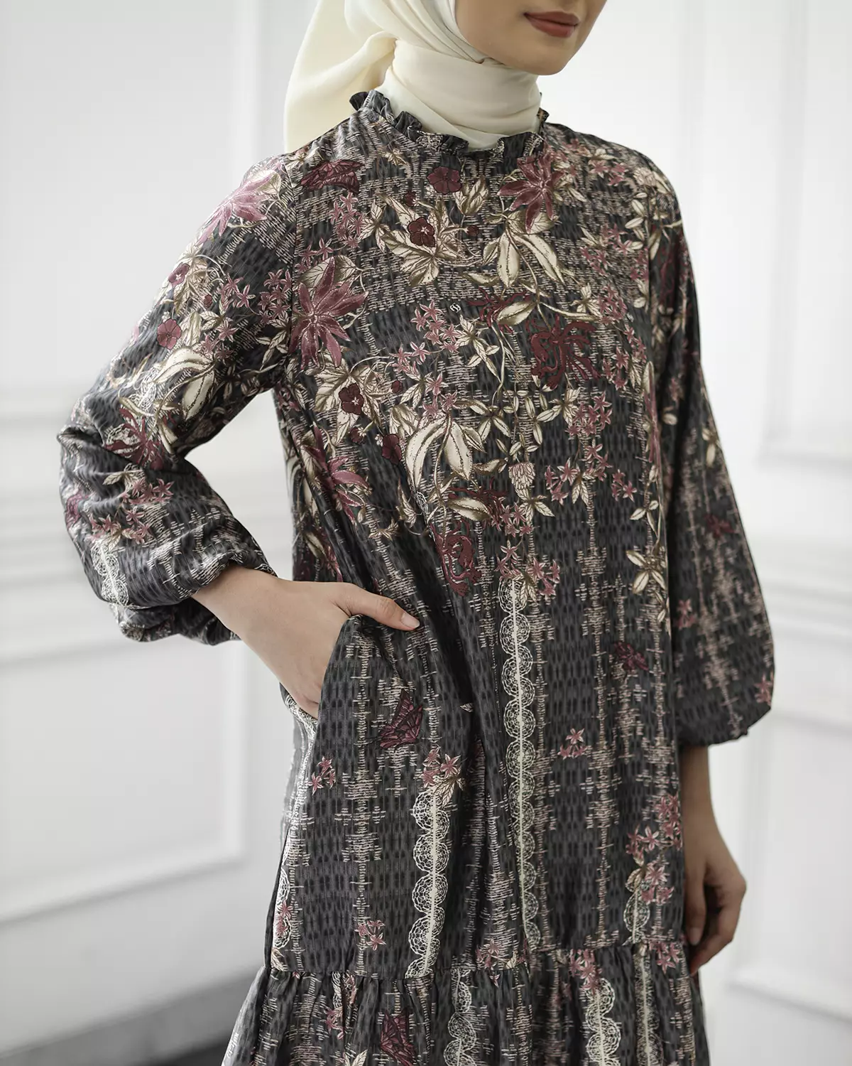 Geulis.id THALIYA TUNIC - Stone