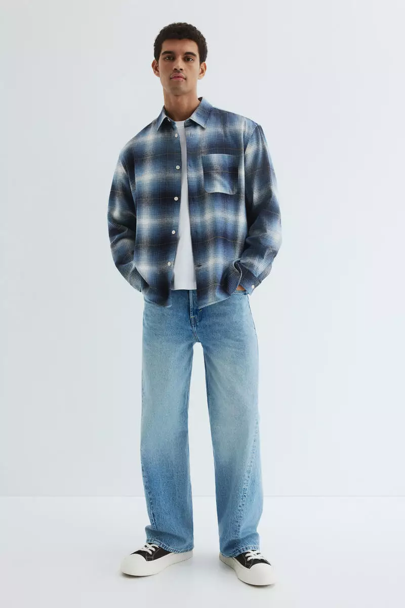 Loose Fit Flannel shirt
