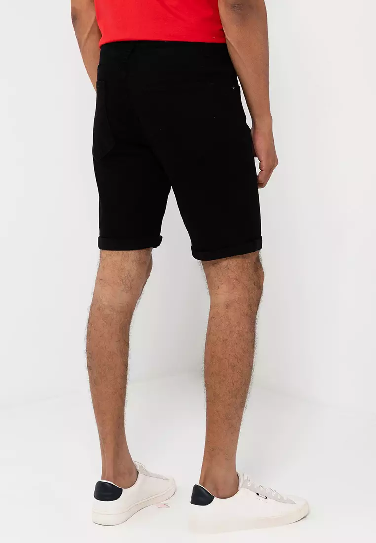 Chic Stretchable Denim Shorts