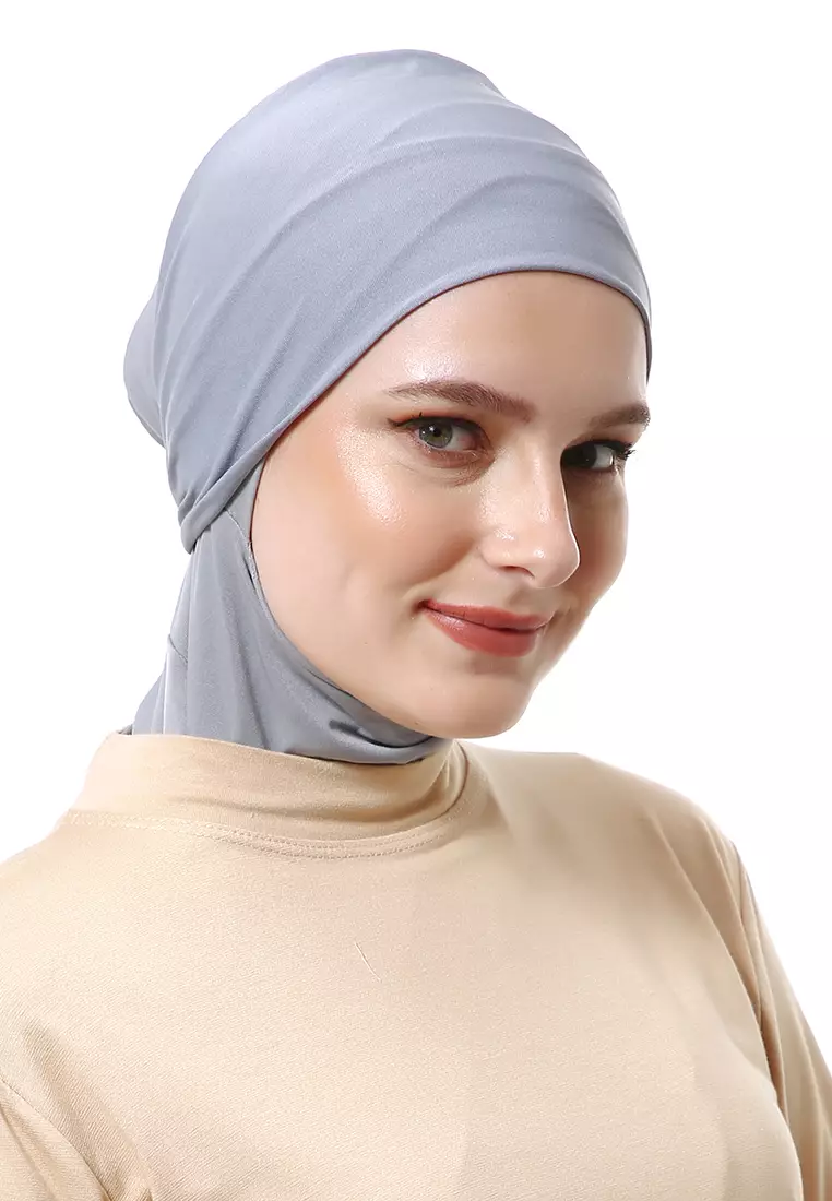 Rizka Inner Jilbab Muslimah Wanita Regular Fit - Baby Blue