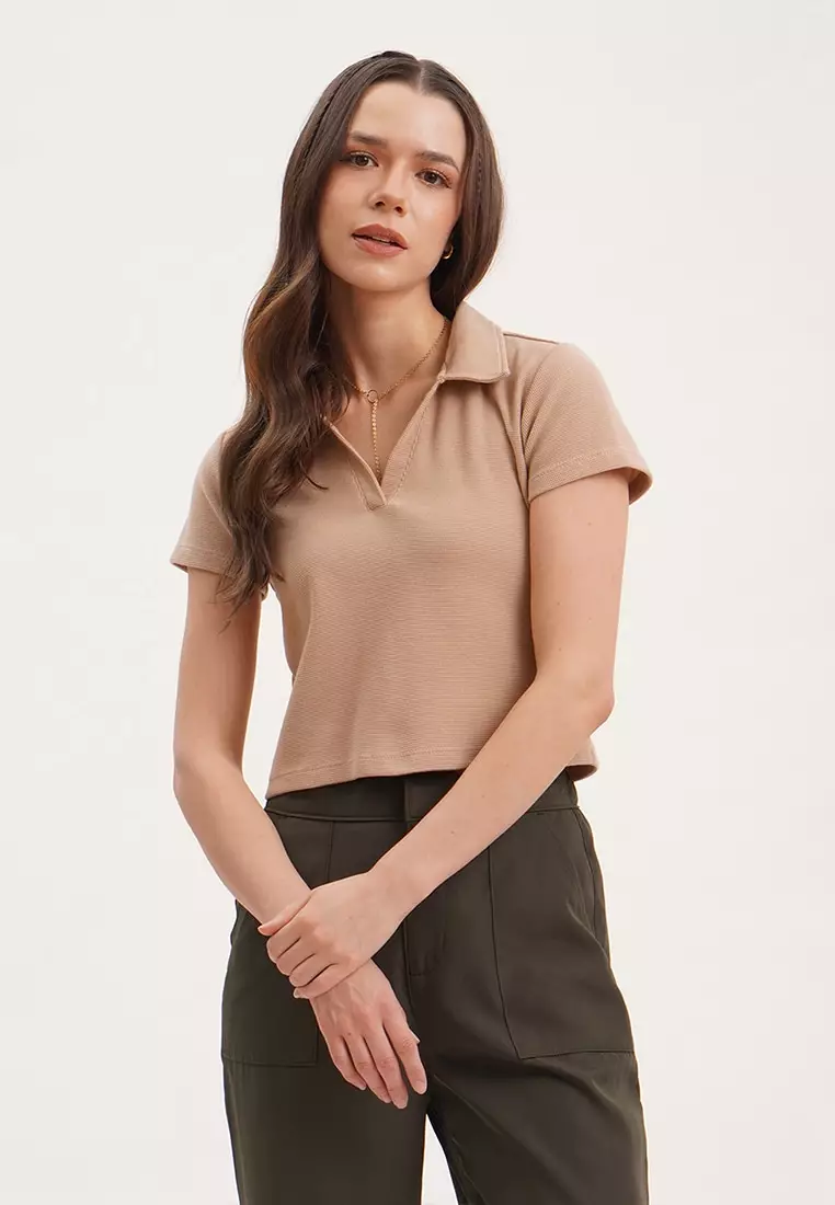 Penshoppe polo top shirt for female