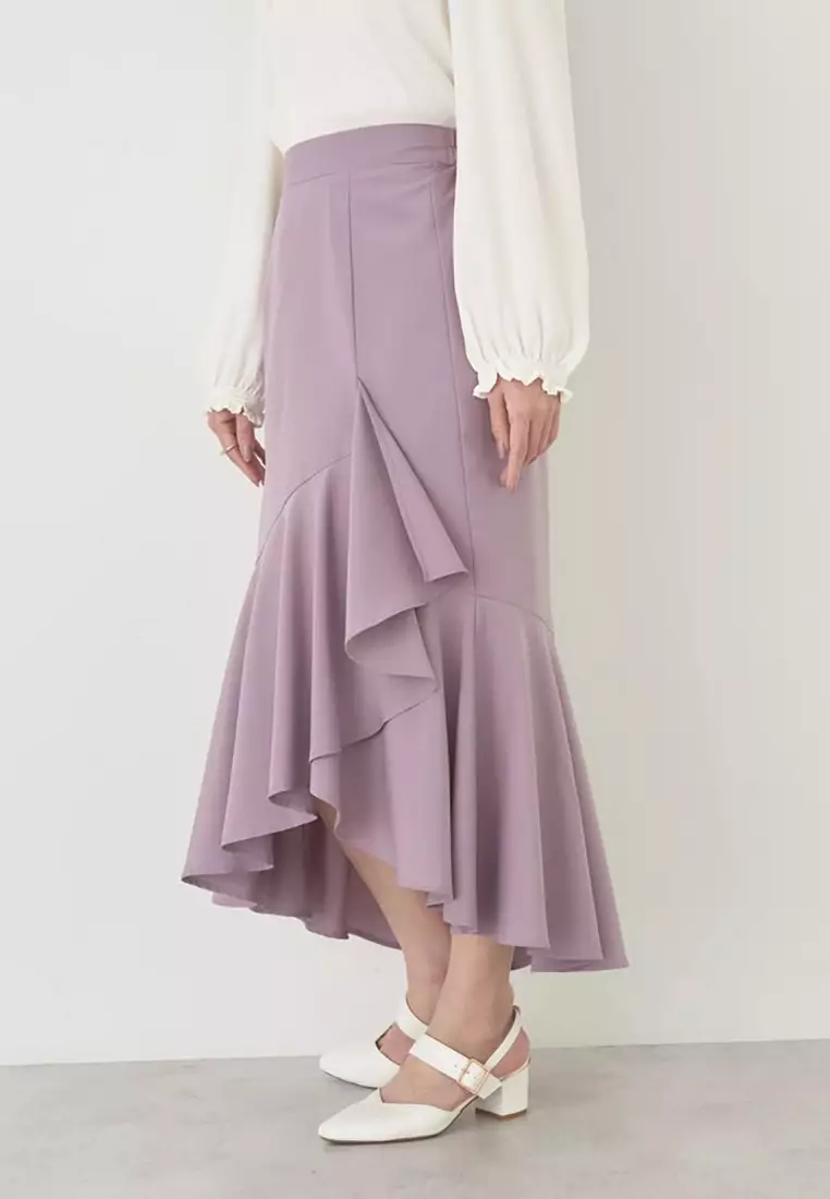 Earth Music & Ecology - Ashime Ruffle Skirt