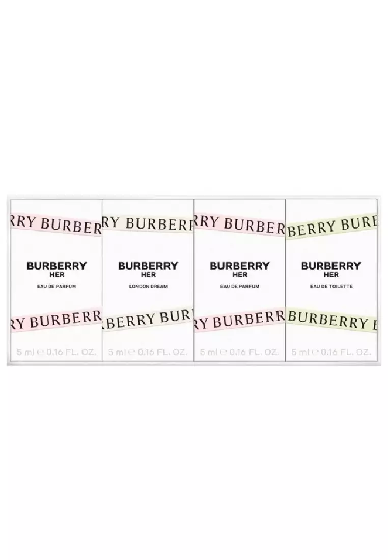 BURBERRY Her Mini Set 5ml X 4pcs