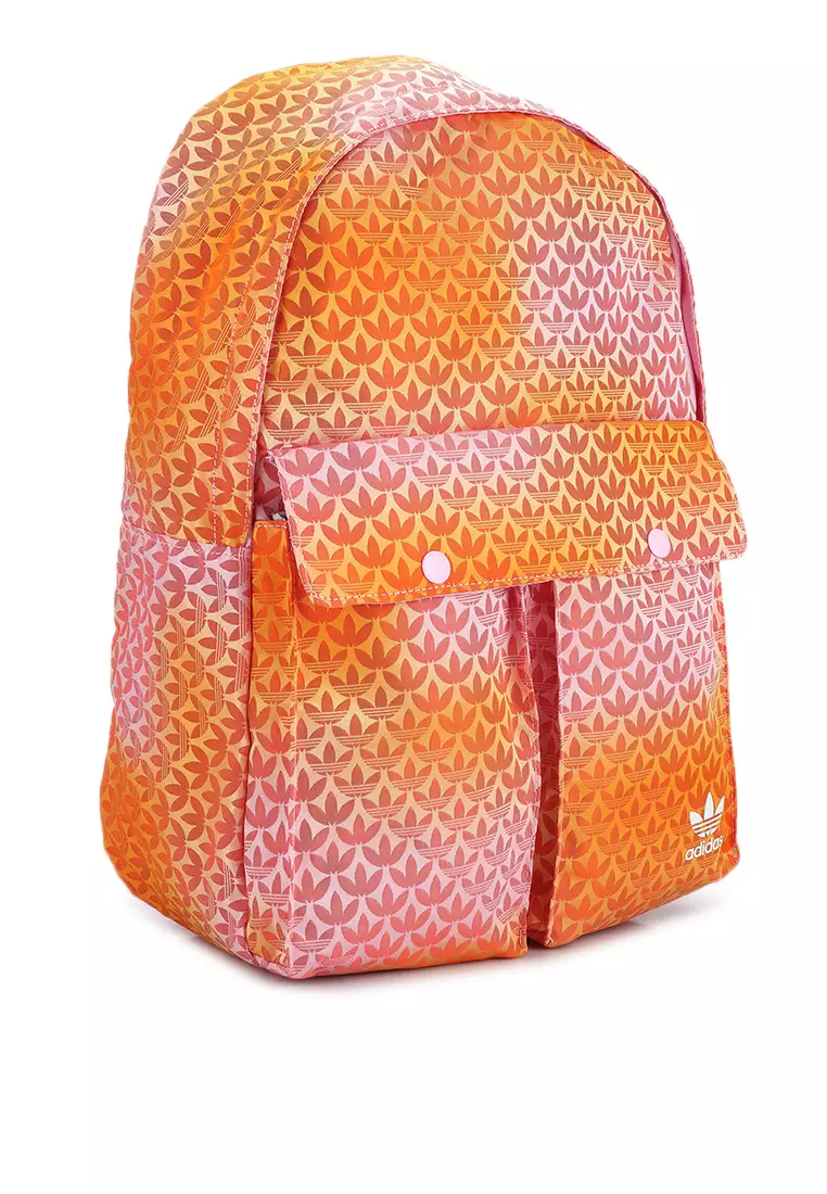 ADIDAS trefoil monogram jacquard backpack ZALORA