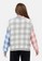 MKY CLOTHING pink and blue and grey Gingham Cardigan in Pink 91928AA17914ACGS_3