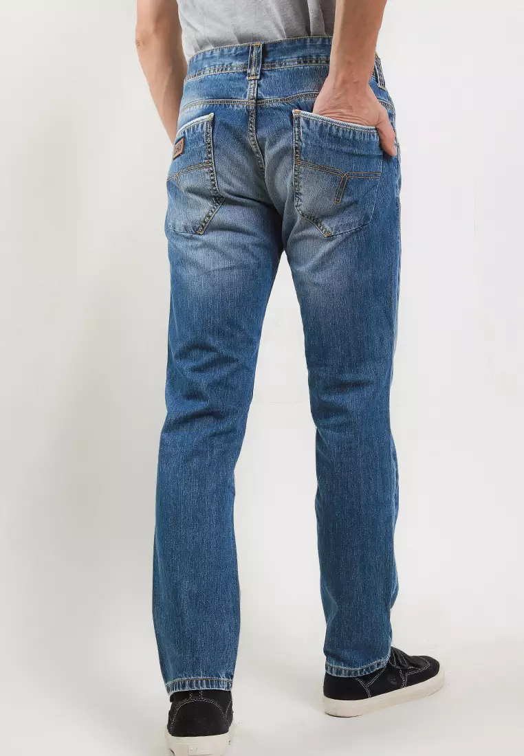 Slim Fit Denim Pants CFL077D