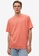 MANGO Man 紅色 Cotton Linen-Blend T-Shirt 31576AA383E0C1GS_1