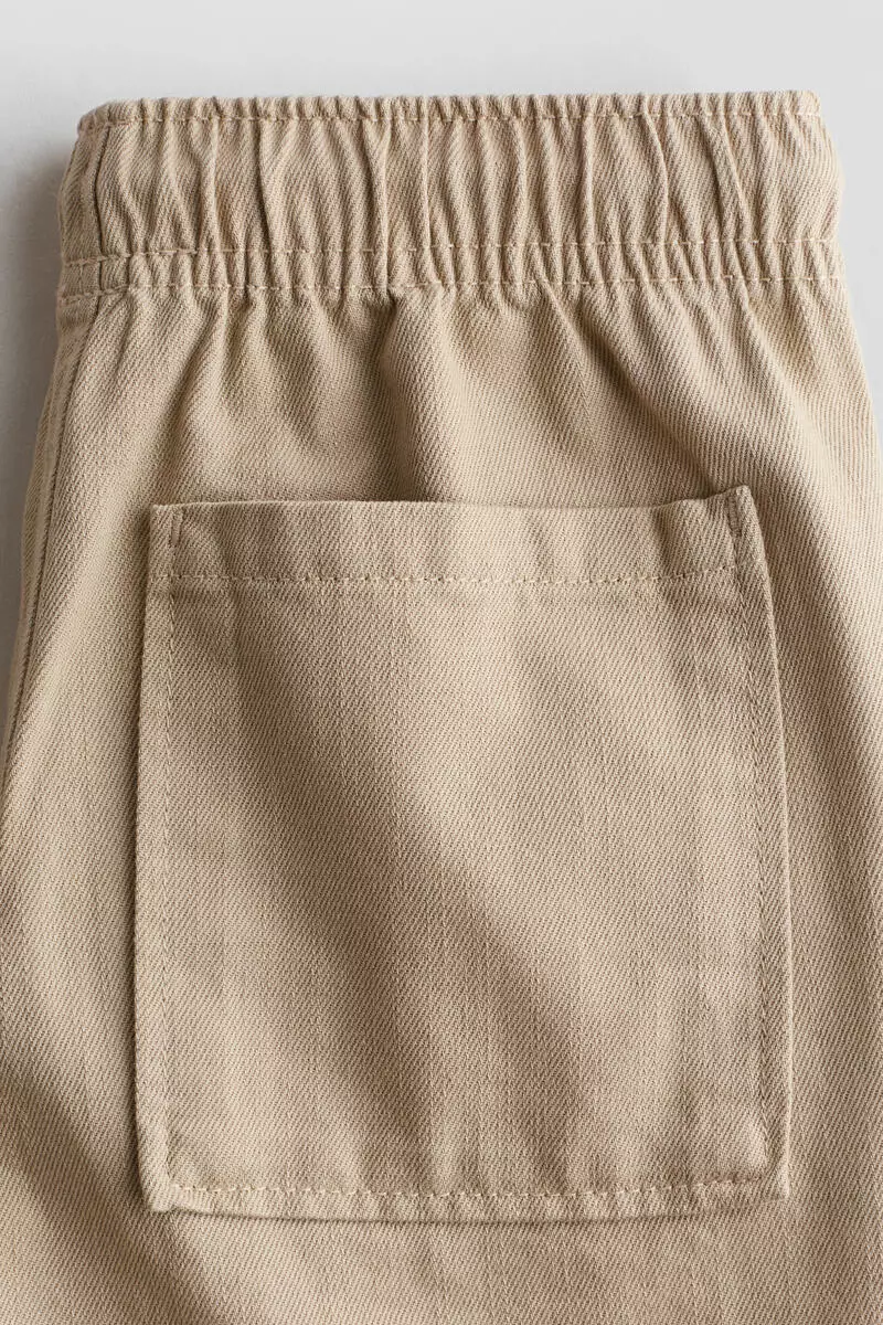 Cotton twill joggers