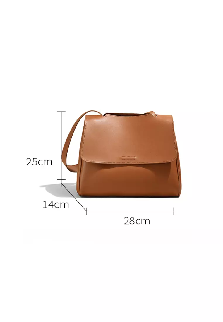 Women's Classic Cowhide Leather 3-Ways Crossbody Bags Shoulder Bags Tote Bags