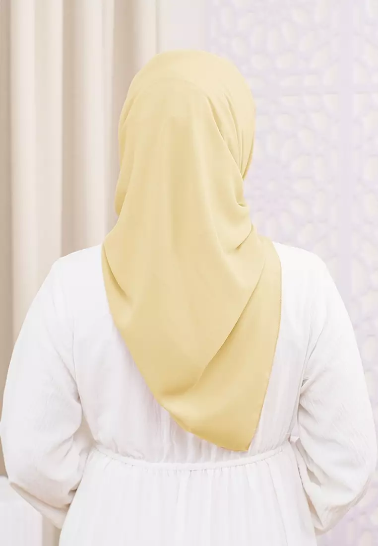 HIJAB INSTAN ALINE - LIGHT MUSTARD