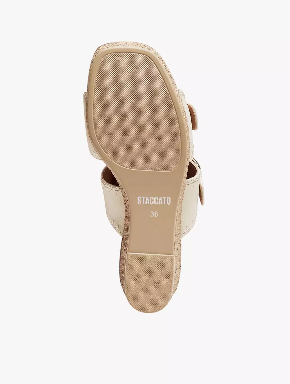Staccato Women's Z16-8-018 Wedges Sandals - Beige