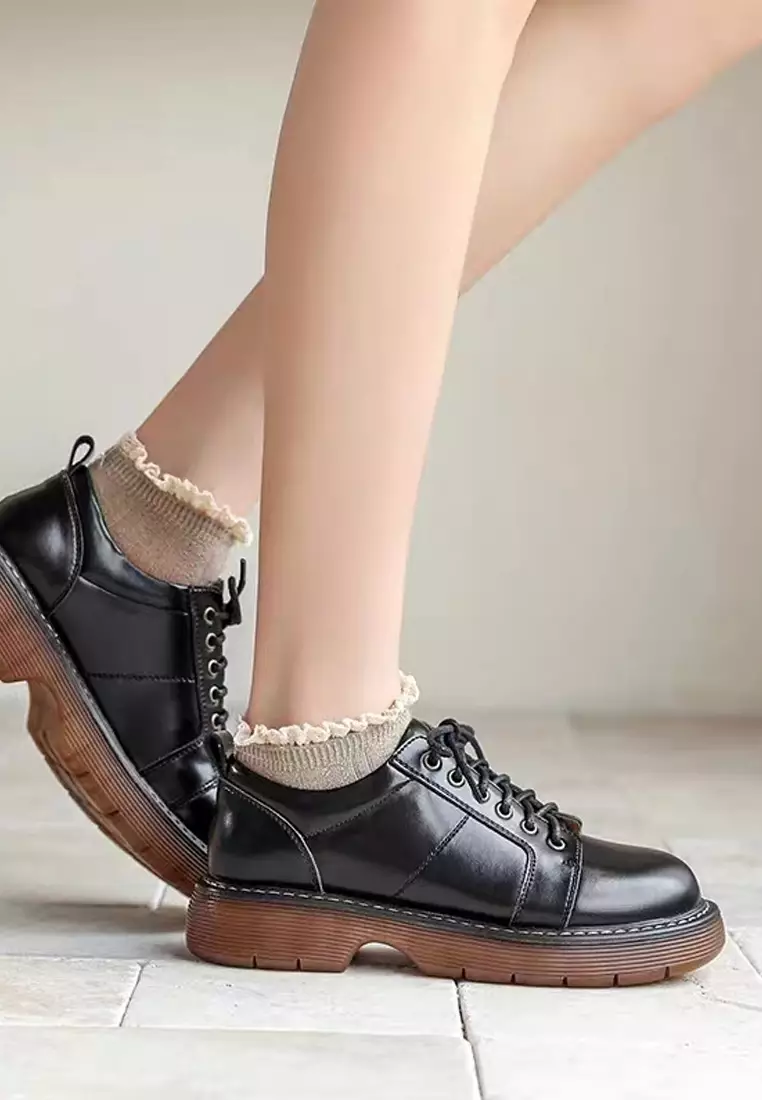 4CM Leather Derby Shoes MZ2755