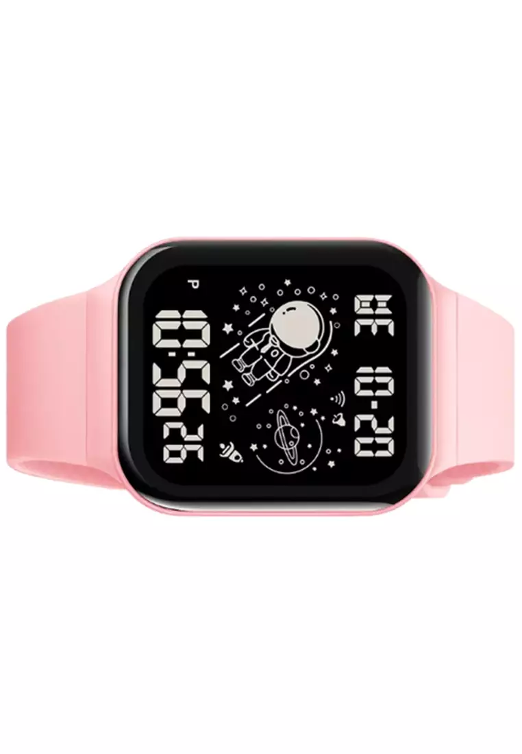 Jam Tangan Digital Pria Waterproof Many Function Strap Tali Material PU Silicone IR29 ORIGINAL