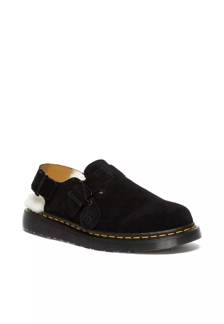 Buy Dr. Martens JORGE MADE IN ENGLAND SHEARLING SLINGBACK MULES