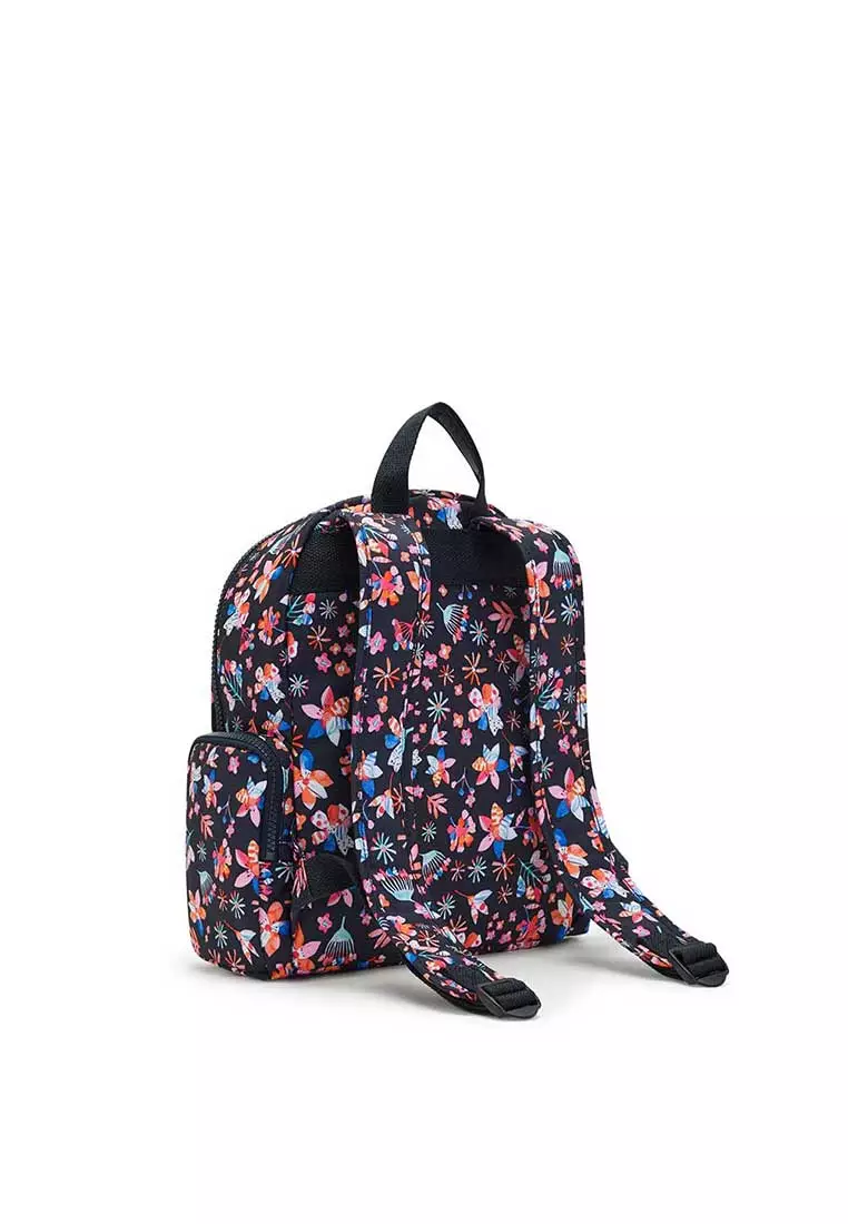 Kipling clearance floral backpack