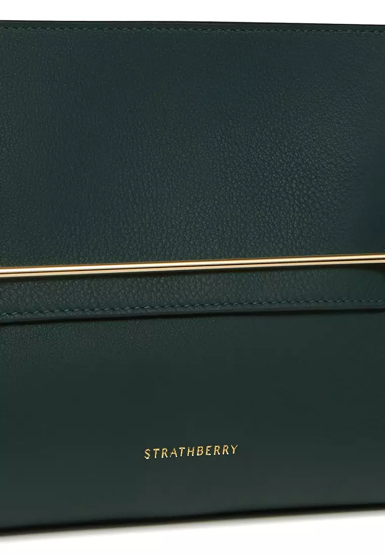 Buy Strathberry STRATHBERRY STYLIST (SC) LEATHER BOTTLE GREEN OS Online ...