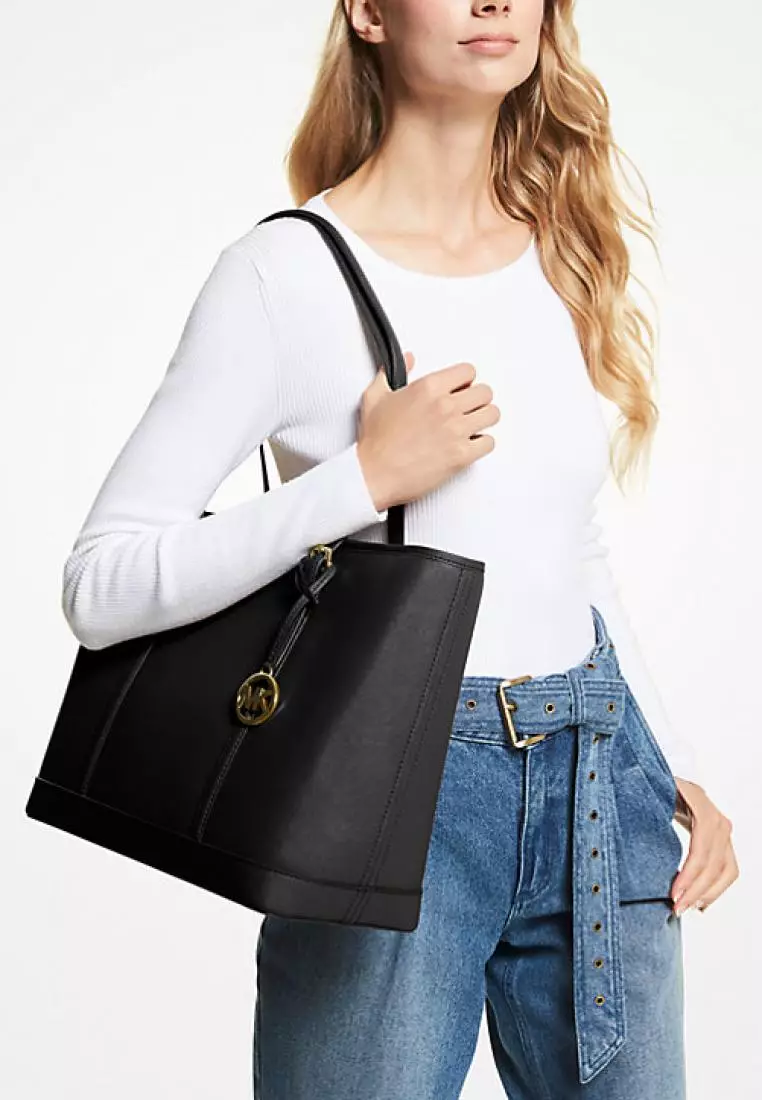 Michael kors ew tz tote black cheap