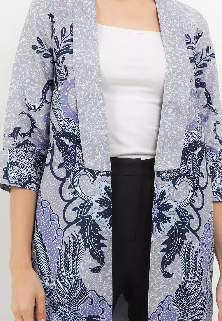 Cardigan Wibya Outer Batik Wanita