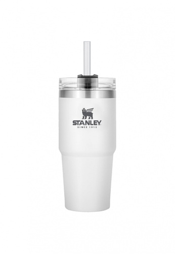 STANLEY white Stanley Adventure Quencher Tumbler With Straw 16oz - Polar White 2BE53HL8EF1BDCGS_1