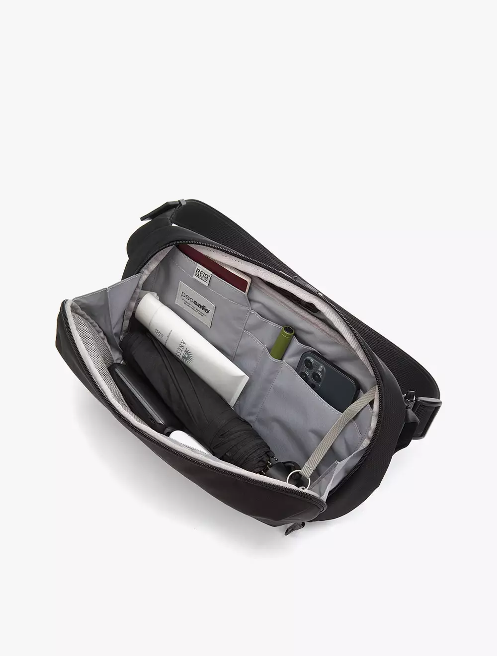 Pacsafe Metrosafe X Urban Sling, BLACK