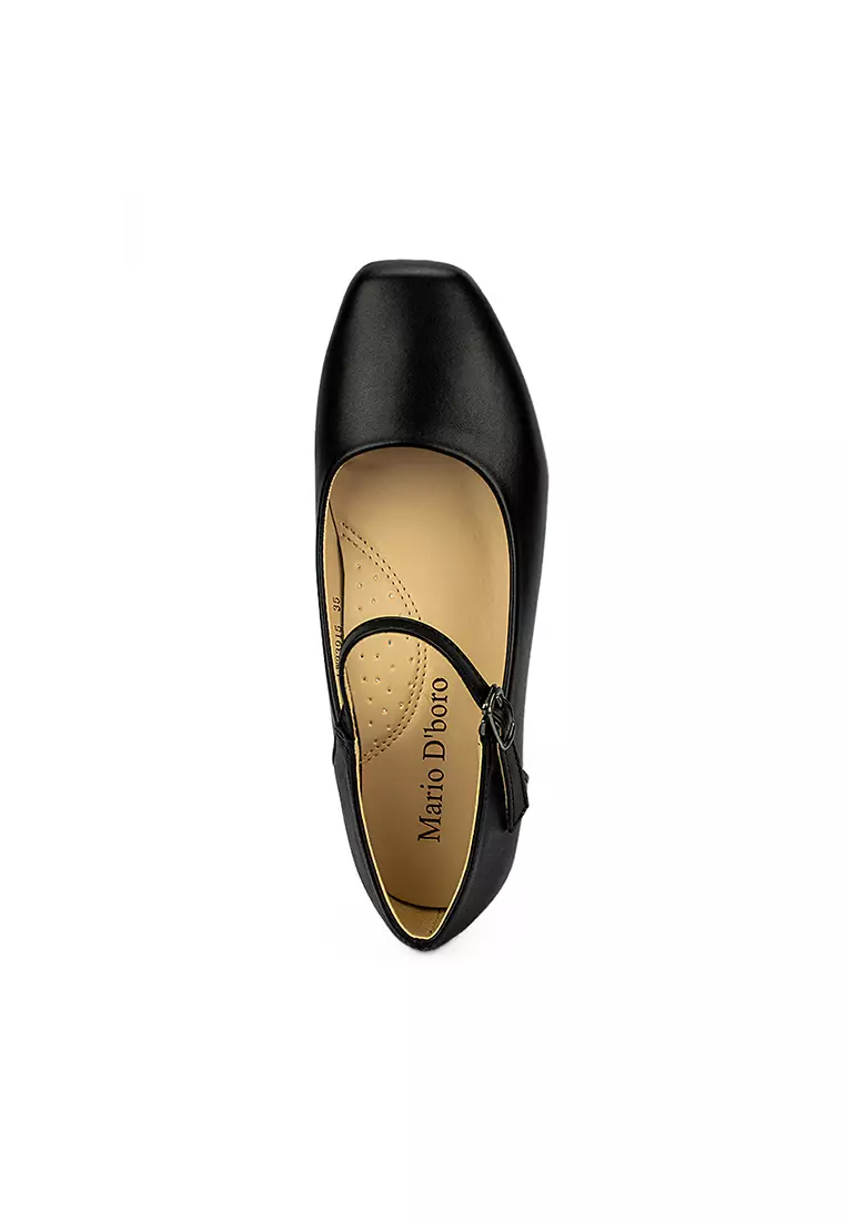 Women's Flats School Shoes LW 23915 Black C28 C40