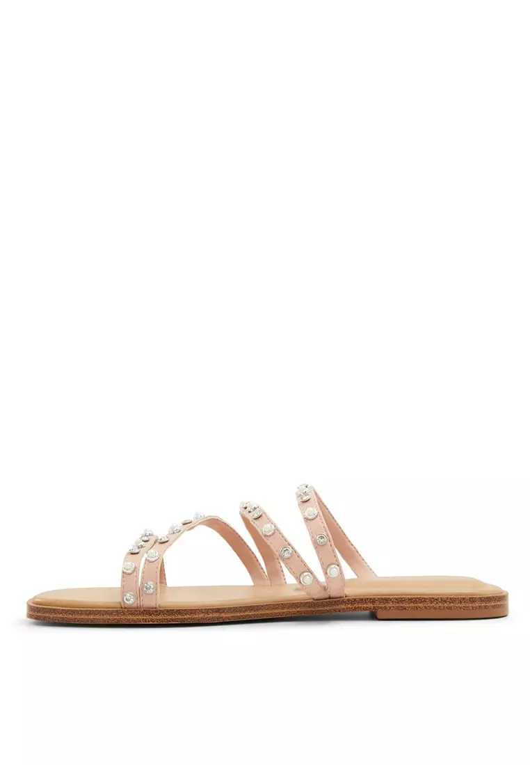 Aldo crystal sandals store