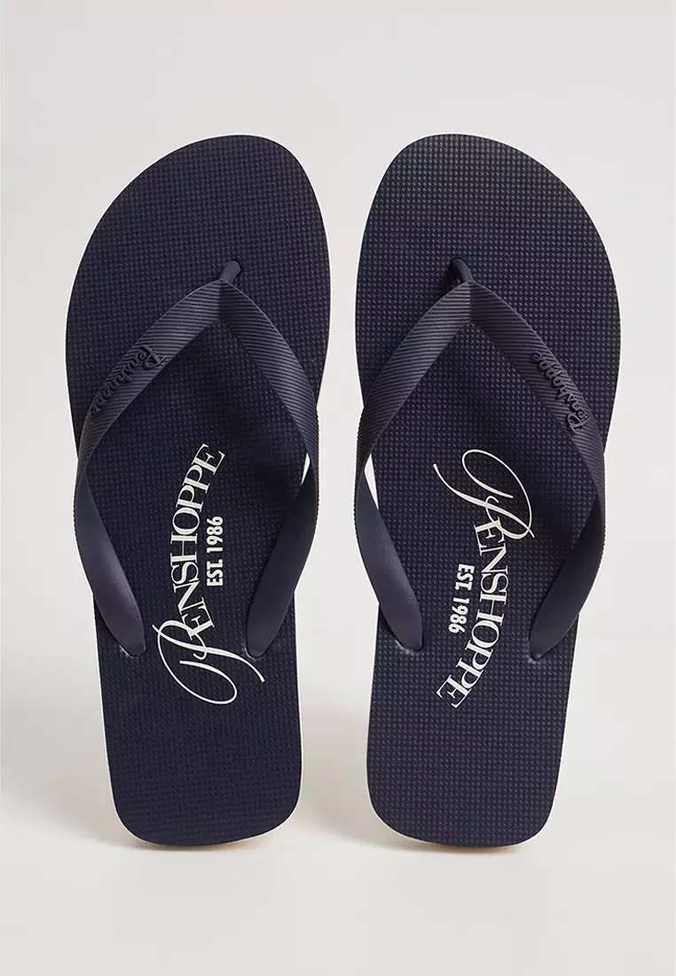 Discount on Penshoppe  shoes - SKU: Men's Flip Flops with Branding