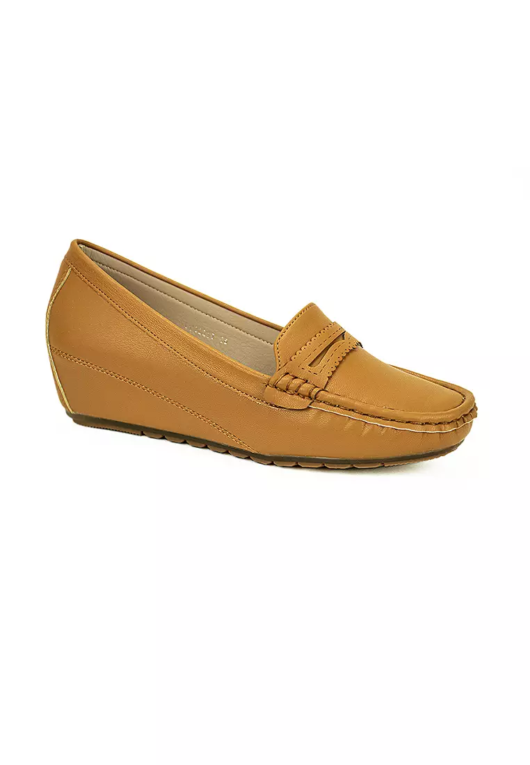 Discount on Mario D' boro Runway  shoes - SKU: Women's Wedge Shoes Lv 22213 Tan C5