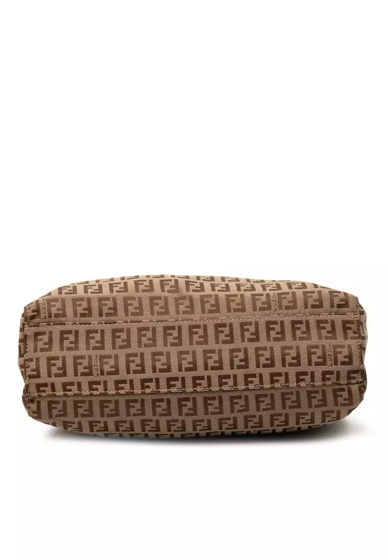 Pre-Loved Fendi Zucchino Canvas Tote