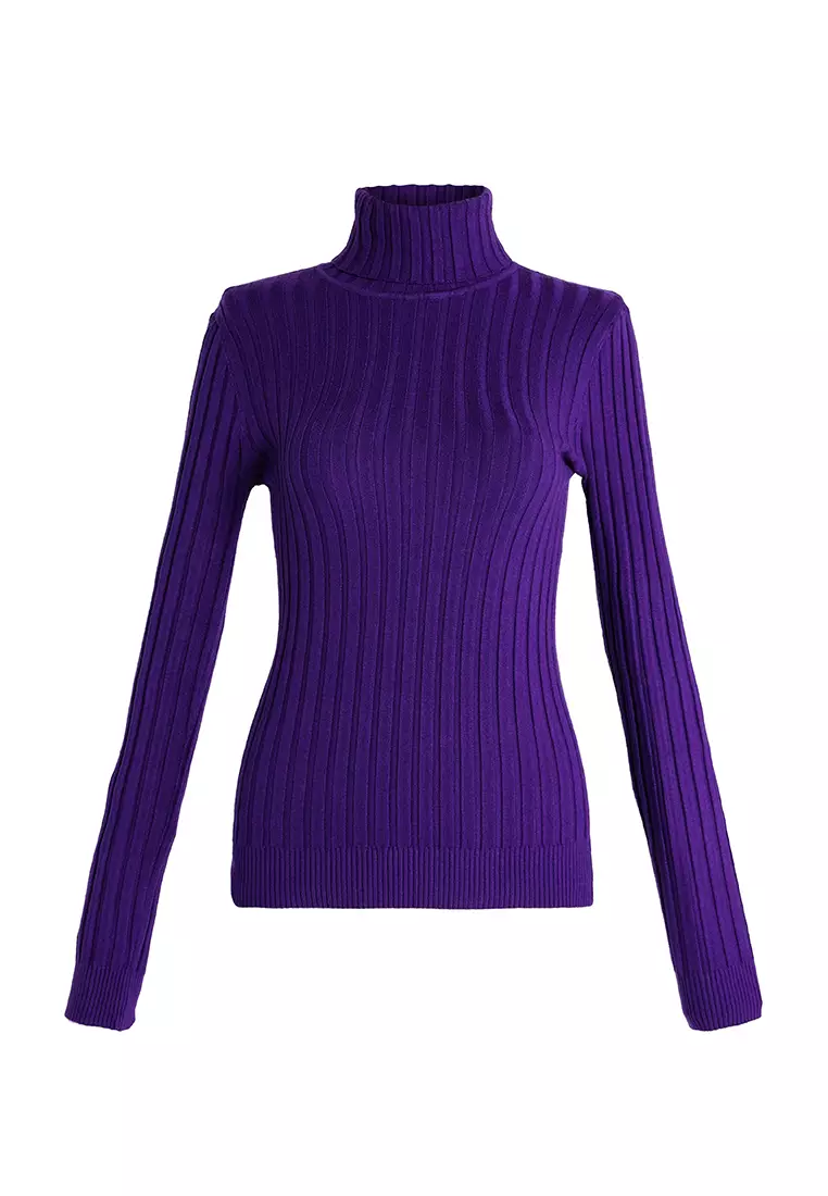 Mauve 2025 turtleneck sweater