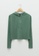 LC WAIKIKI green Women's Hooded Long Sleeve Sweatshirt 50564AAC7D0963GS_5
