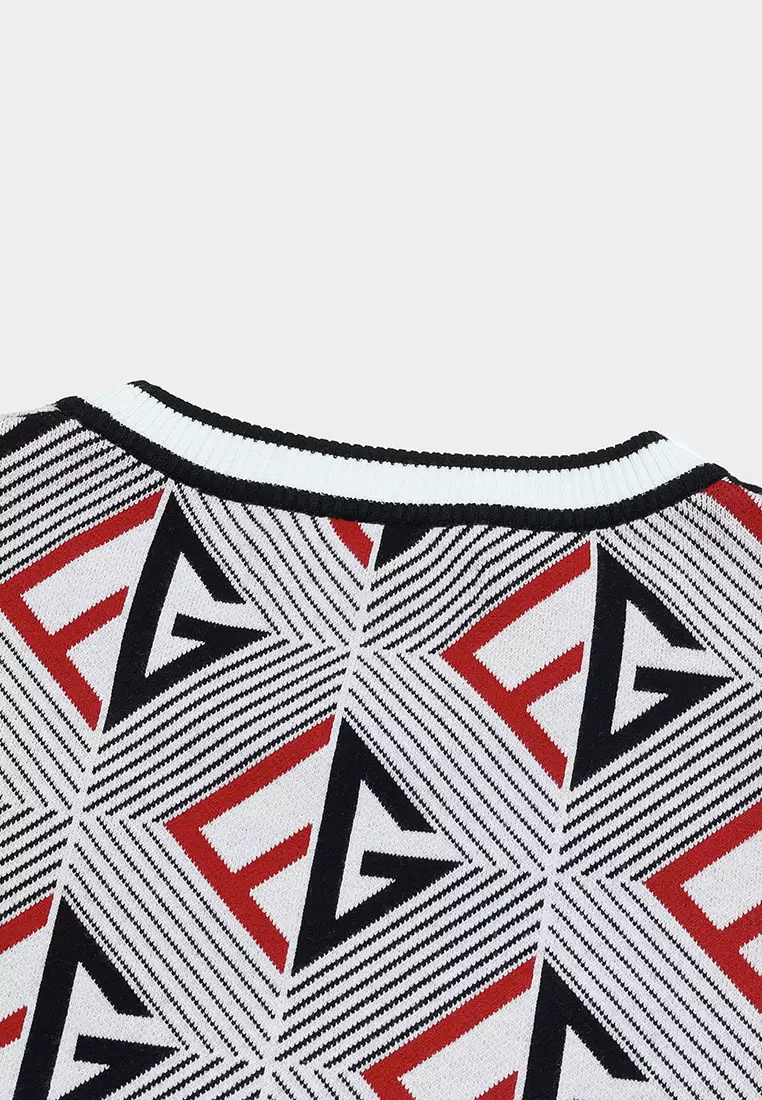 FILA CORE ATHLETICS GOLF Women's Knit Sweater in Navy
