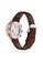 Aries Gold 褐色 Aries Gold Venturer G 1033 RG-W Rose Gold and Brown Leather Watch 9DEDDAC1356409GS_2