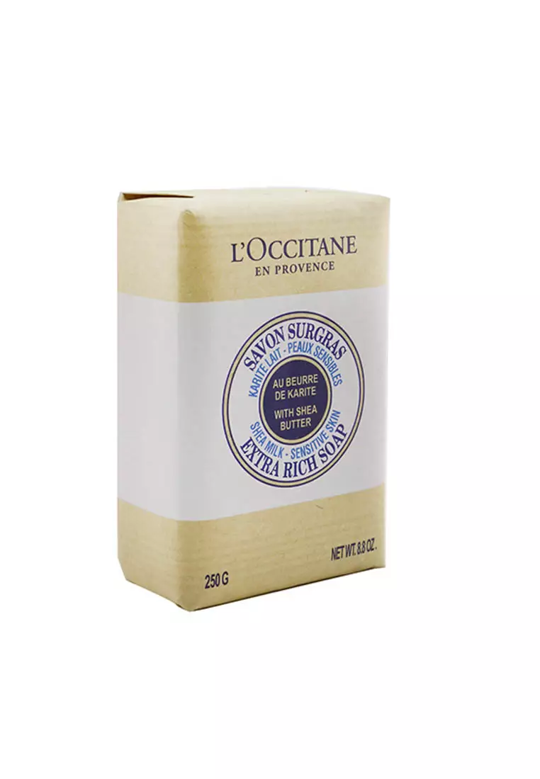 L'OCCITANE - Shea Butter Extra Rich Soap - Shea Milk (For Sensitive Skin) 250g/8.8oz