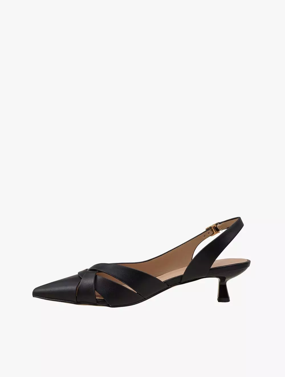 Payless Nine West Womens Alora Kitten Heels - Black_04