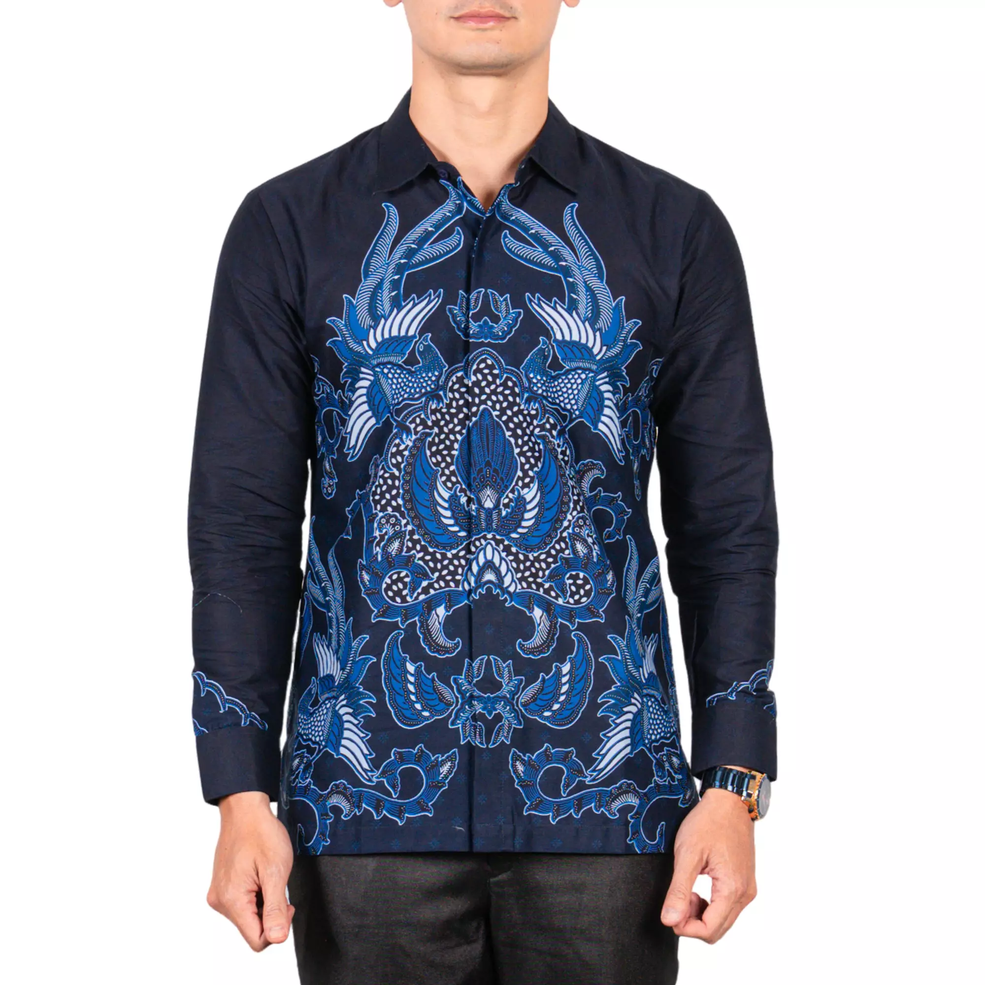 Kemeja Batik Pria - Bhatara Batik Jaden - Atasan Kemeja Batik Lengan Panjang