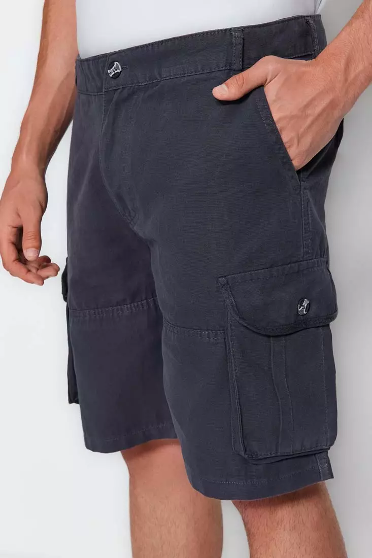 Canvas on sale cargo shorts