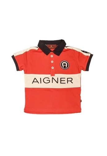 baby boy red polo shirt