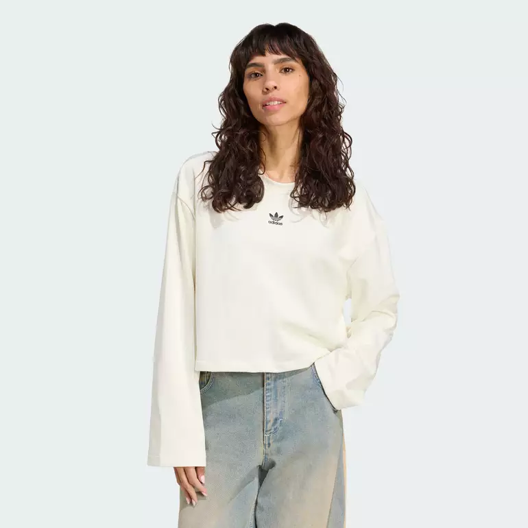 Essentials Winterized Wide Rib Long Sleeve Top