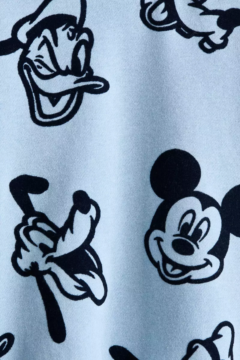 Oversized printed sweatshirt