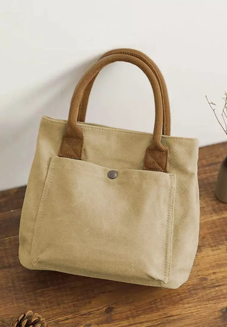 Vintage canvas tote bags best sale